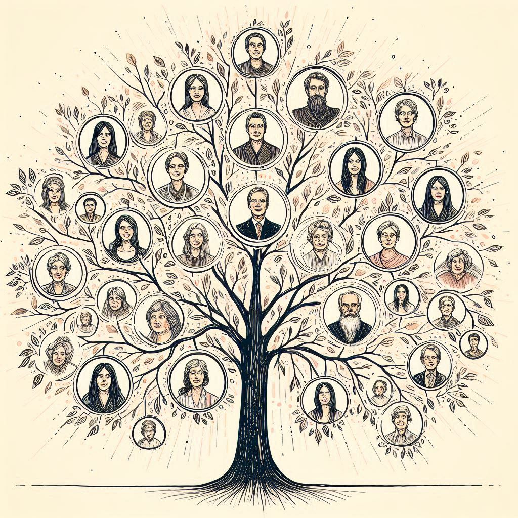 Set as a main Family tree