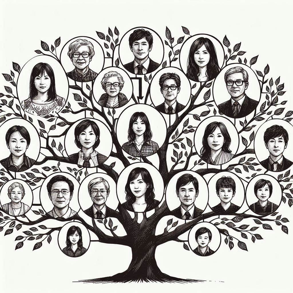 View the family tree
